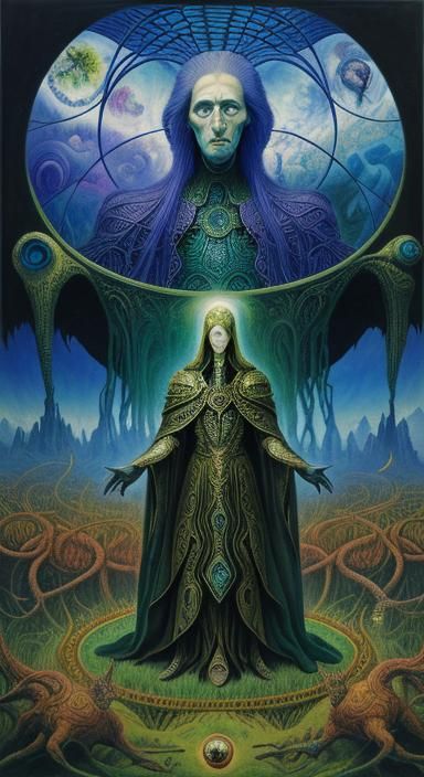 Surreal Mindscape Inspired by Visionary Art