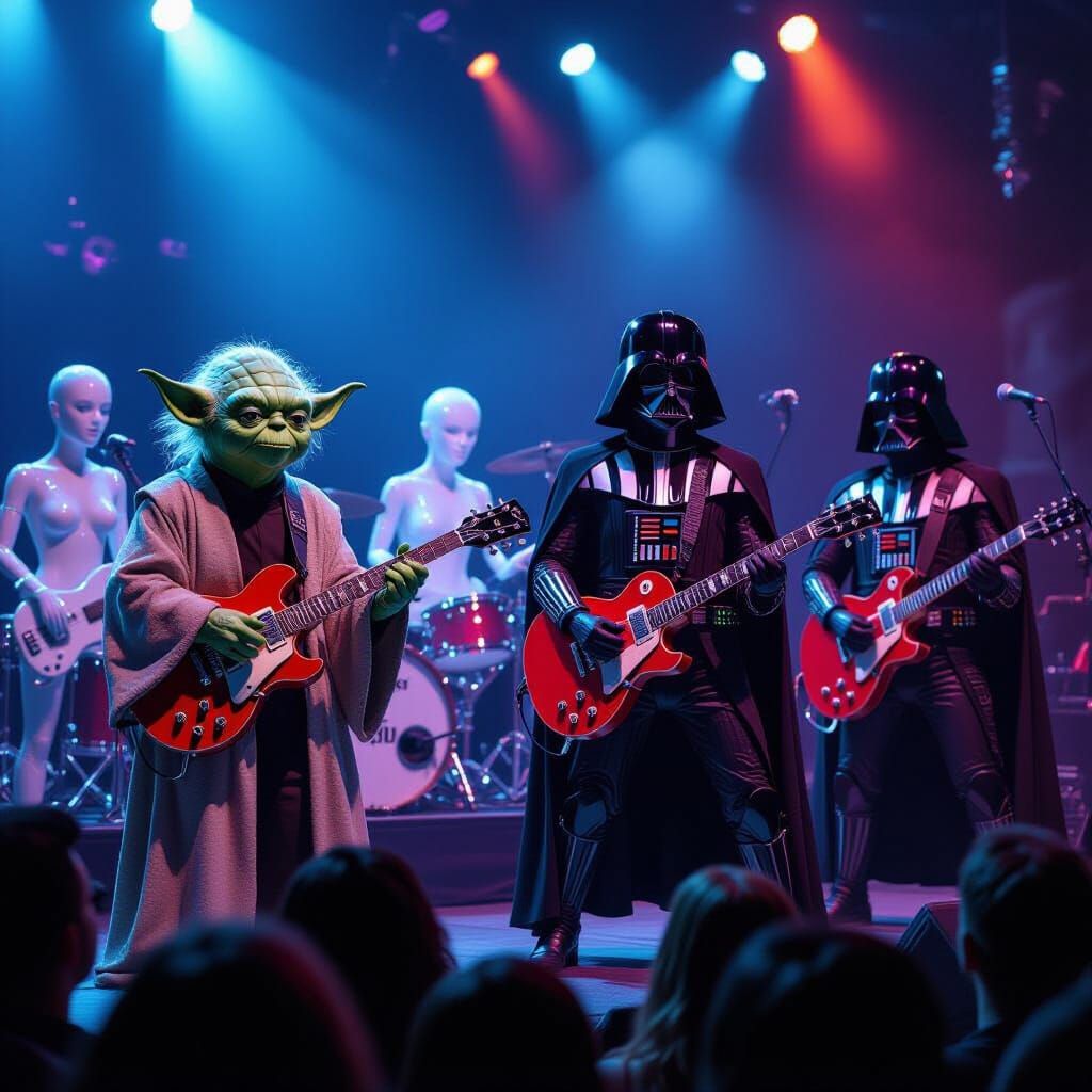 Punk Rock Yoda and Crew at Asteroid Pop Festival