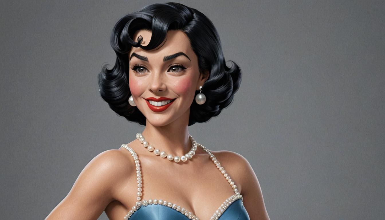 Betty Rubble as the Joker in Photorealistic CGI