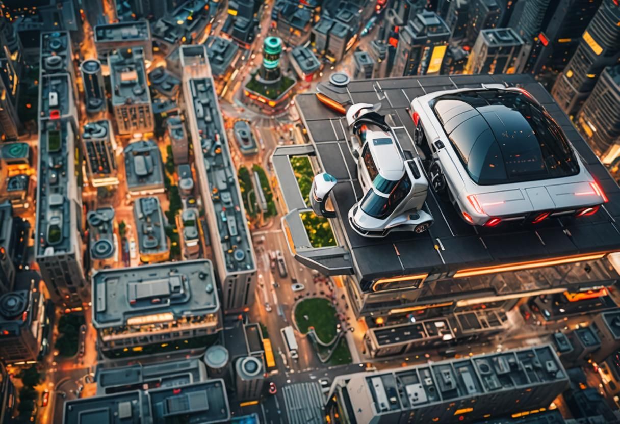 Futuristic City of Limitless Creativity