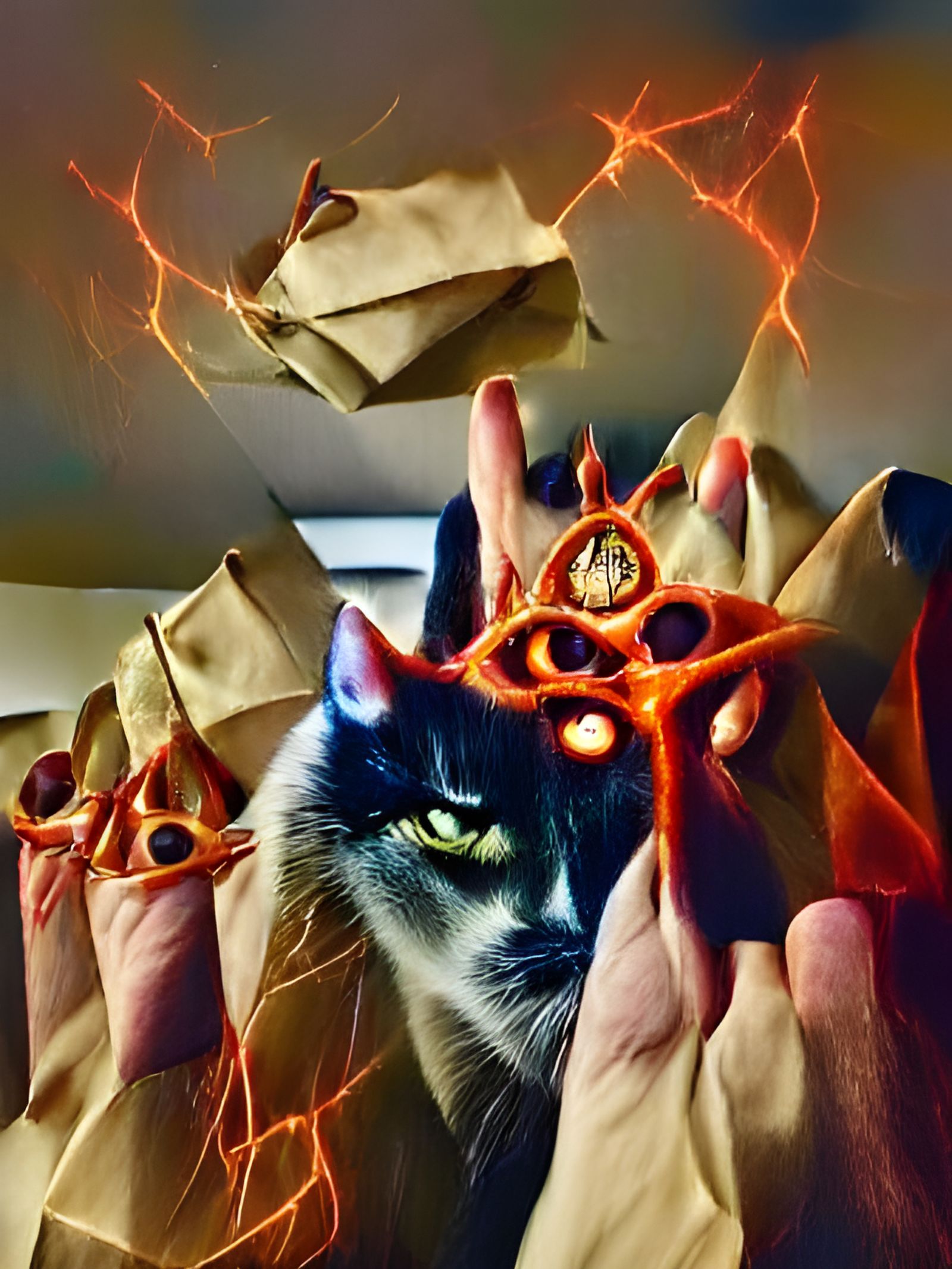 Order from Chaos: An AI Generated Concept