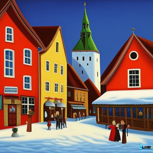 Meanwhile in Tallinn Estonia by Per.