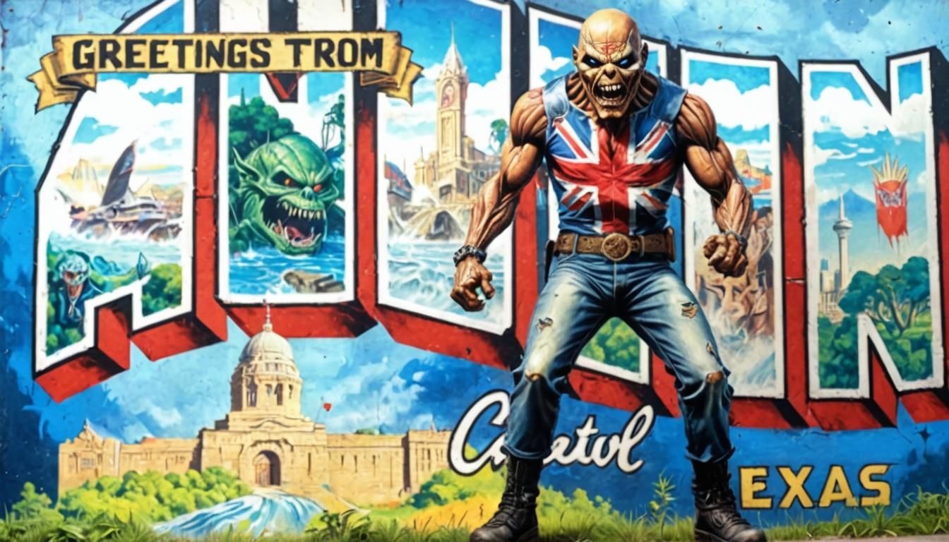 Eddie in Austin: Detailed Matte Painting