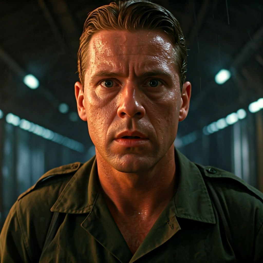 Aliens Movie Scene: Marine Dialog About Heat