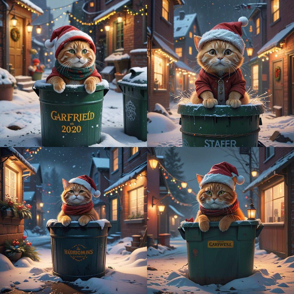 Mice Join Garfield in Magical Christmas Concert