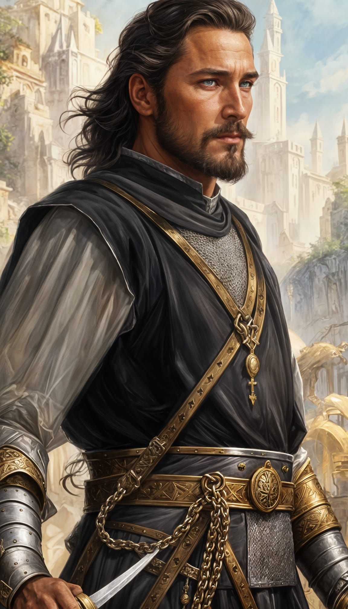 Original Character: Army Chaplain (The Dark Eye)