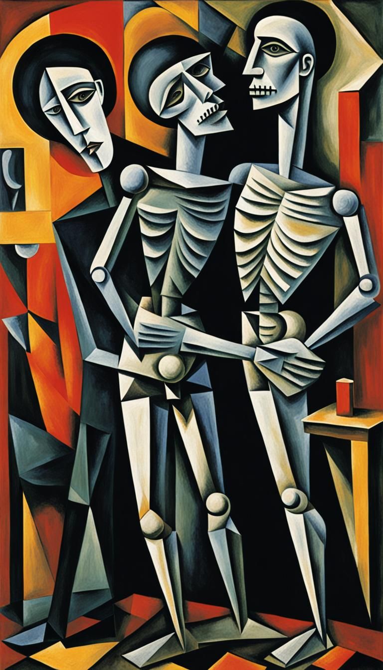 Dissociative Identity Disorder as Cubist Dance Macabre