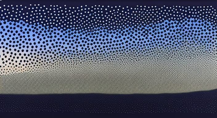 Starling Murmuration: Bird Ballet in Detailed Formation
