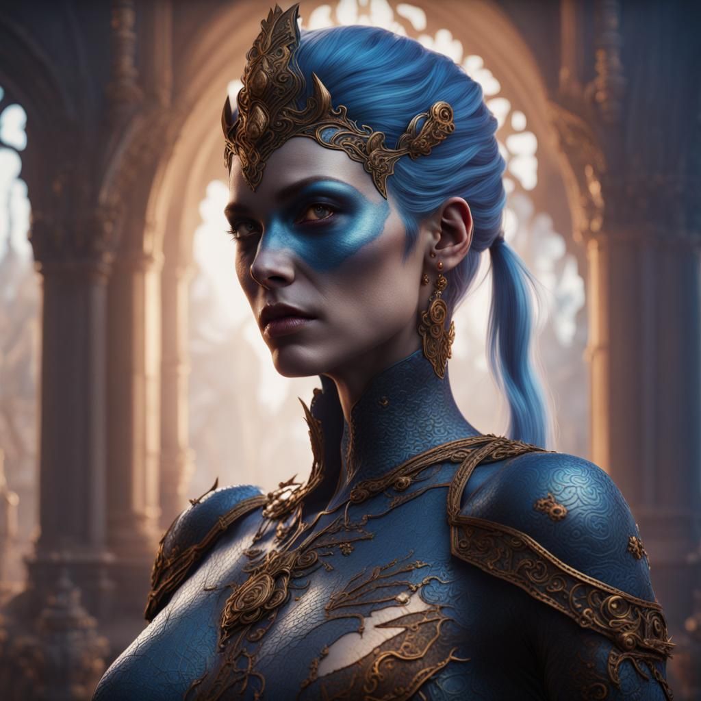 Mystique Matte Painting in Unreal Engine 5