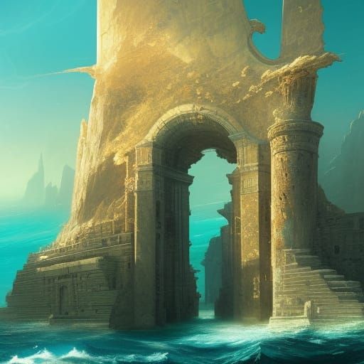 Atlantis: Lost City Under Mediterranean Sun