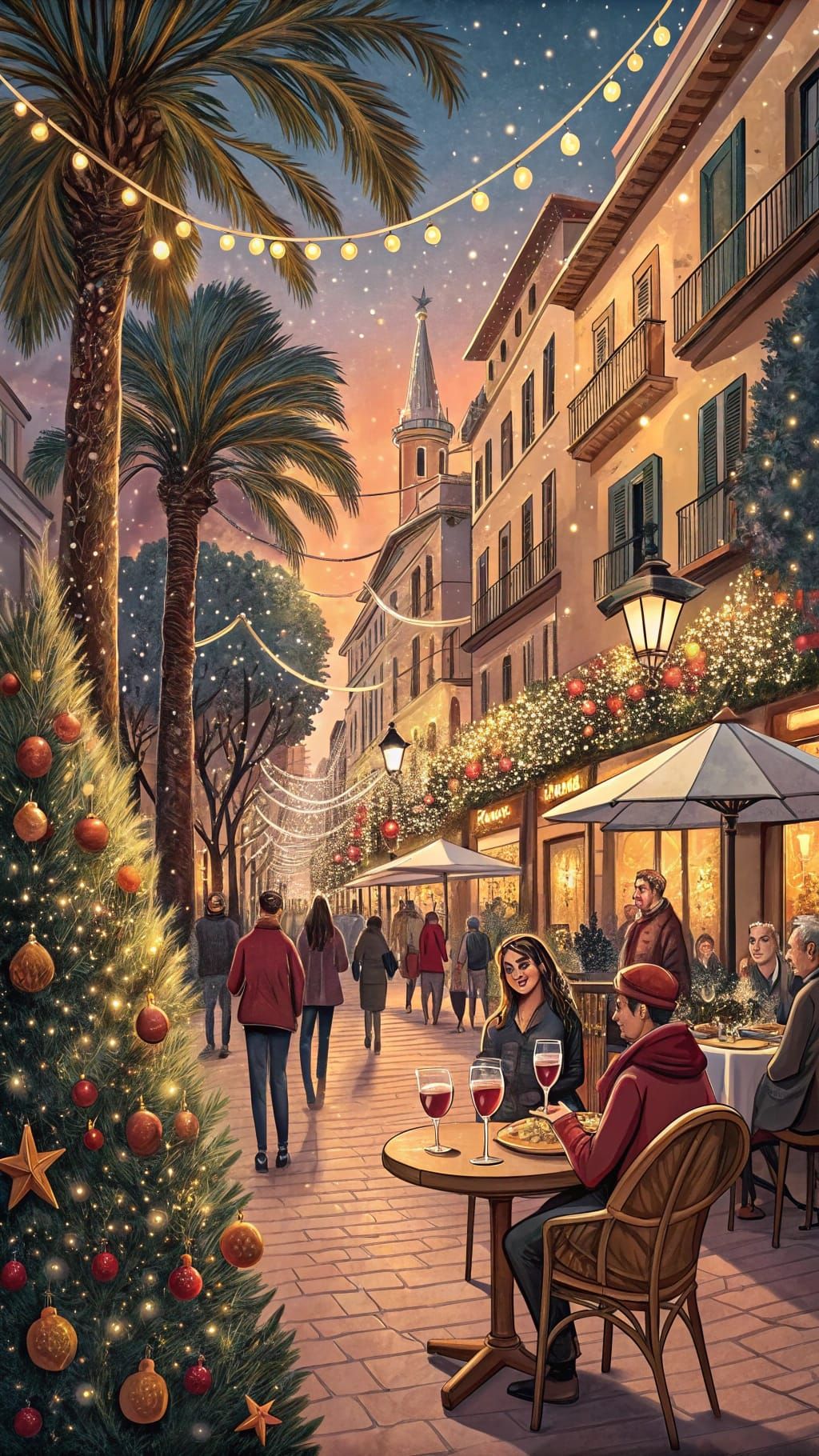 Winter Wonderland in Palma, Majorca