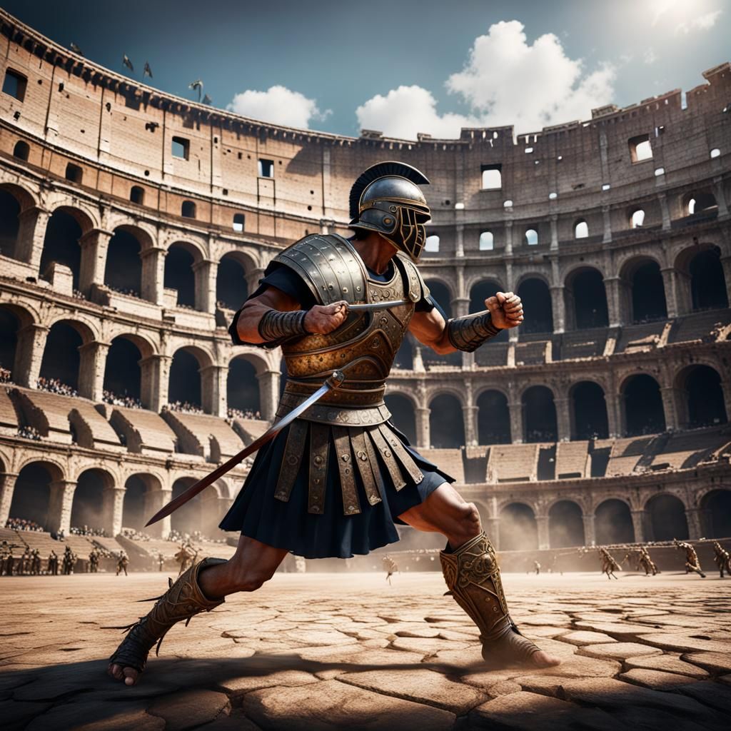 Ancient Roman Gladiator