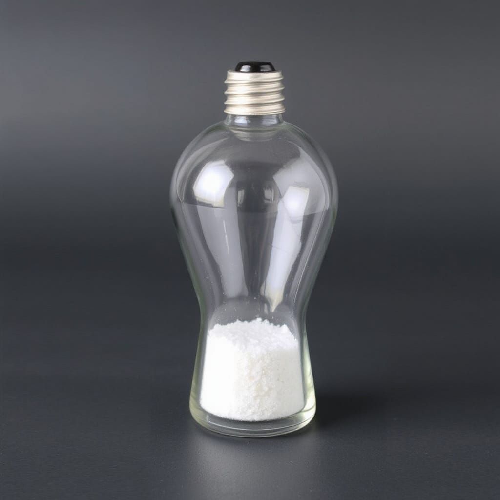 Salt Container Shaped Like a Lightbulb