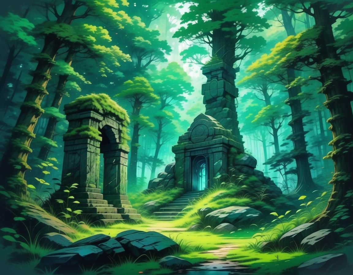 Ancient Forest Shrine 12