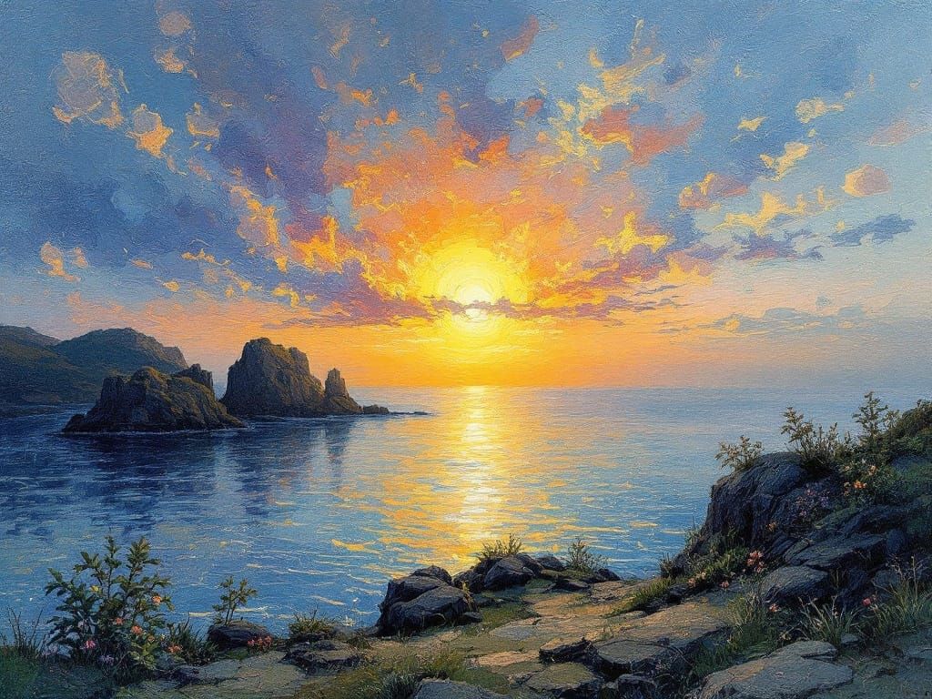 Neo-Impressionist Masterpiece