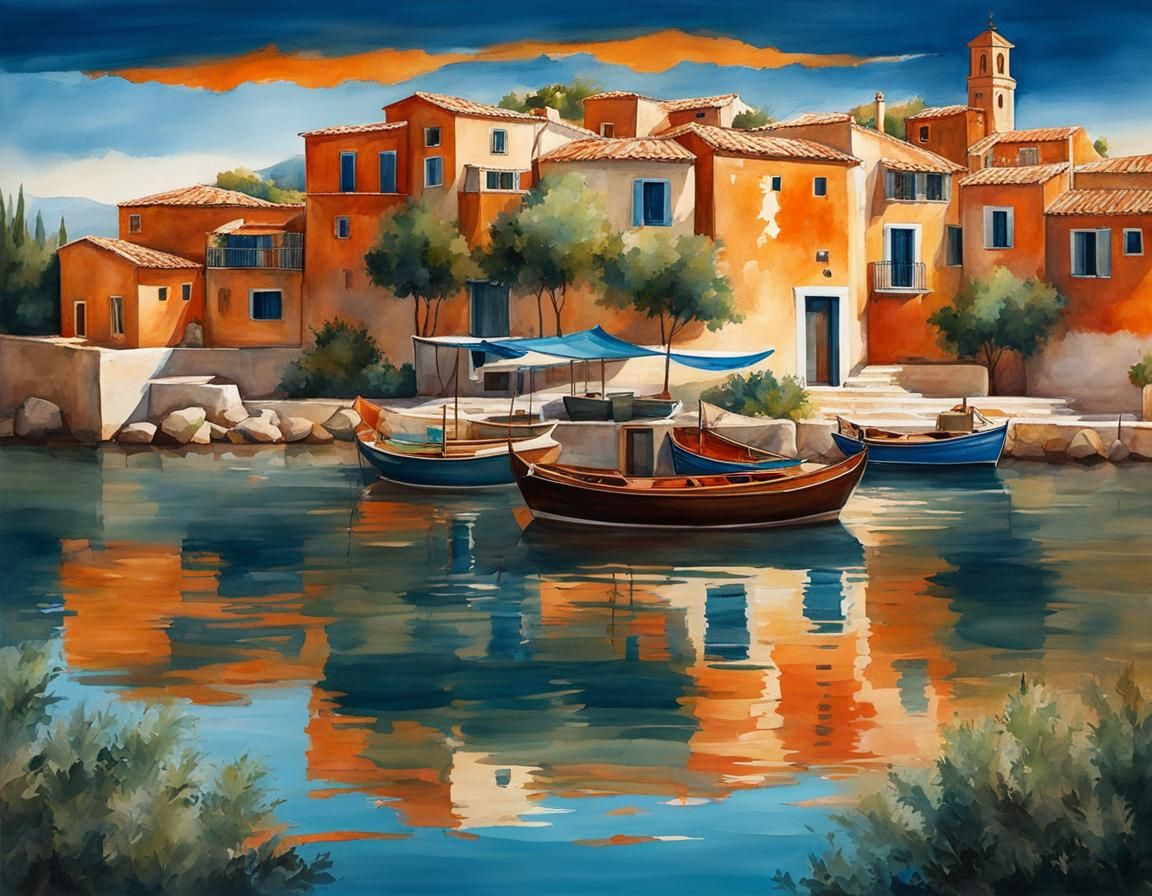 Image: Evening atmosphere in the Spanish landscape. (7)