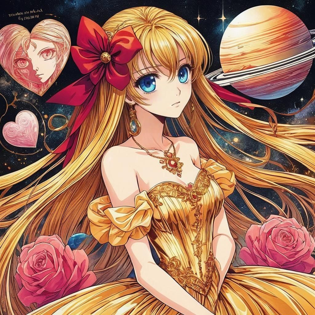 Anime Princess Venus: High Quality Masterpiece