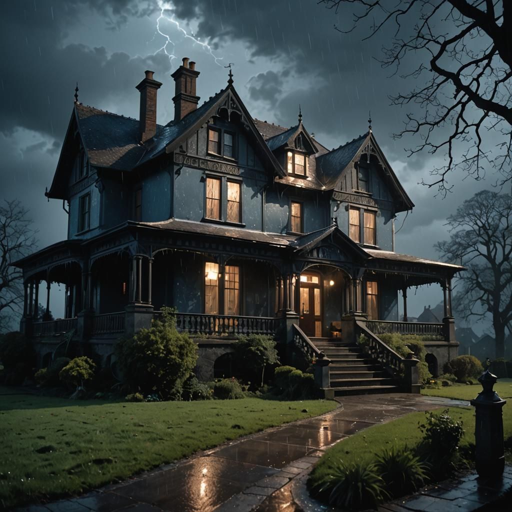 Misty Manor: Steampunk Victorian Film Still