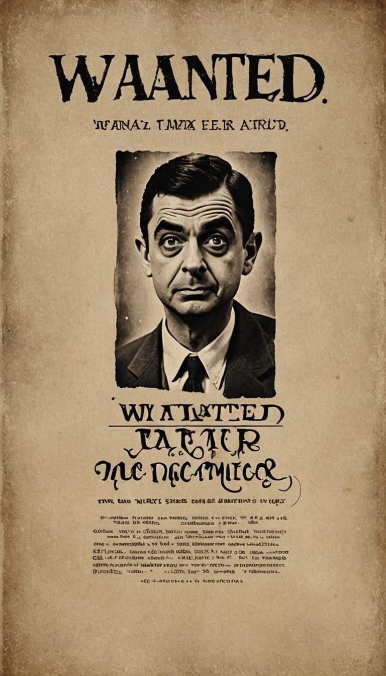 🚗WANTED; MR. BEAN🚗