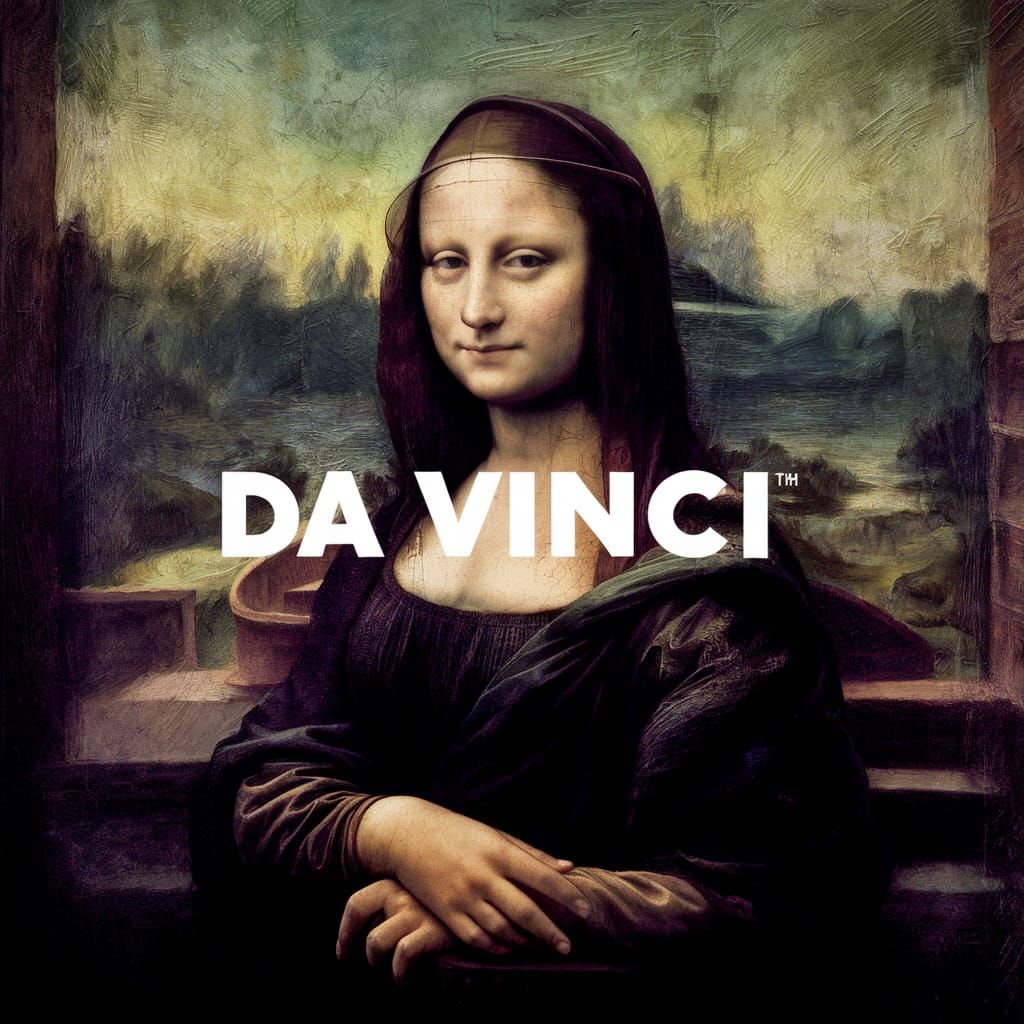 Mona Lisa Reimagined: Da Vinci's Signature in Digital Art