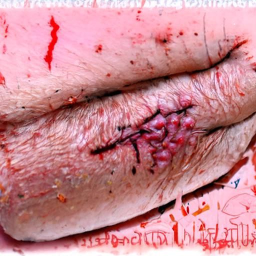 Gangrenous Wound Close-up