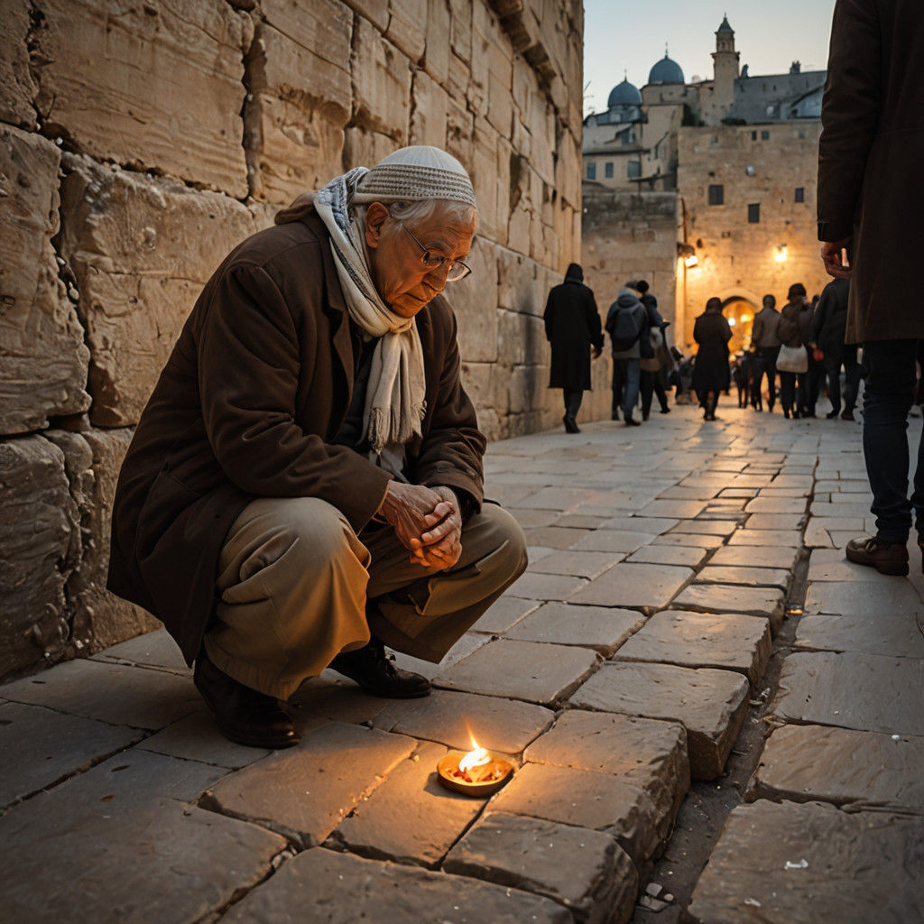 Serene Village at the Heart of a Mystical Landscape in a Cyb...