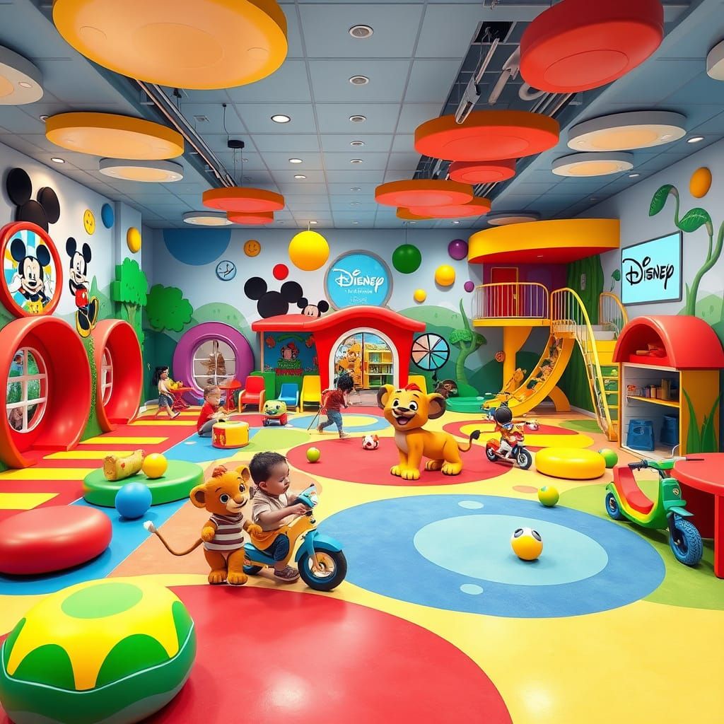 Mickey's Whimsical Playhouse: A Disney-Inspired Daycare Adve...