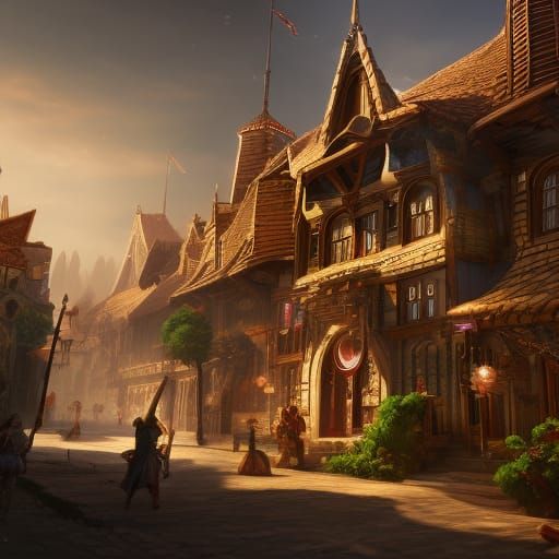 adventurer's guild building