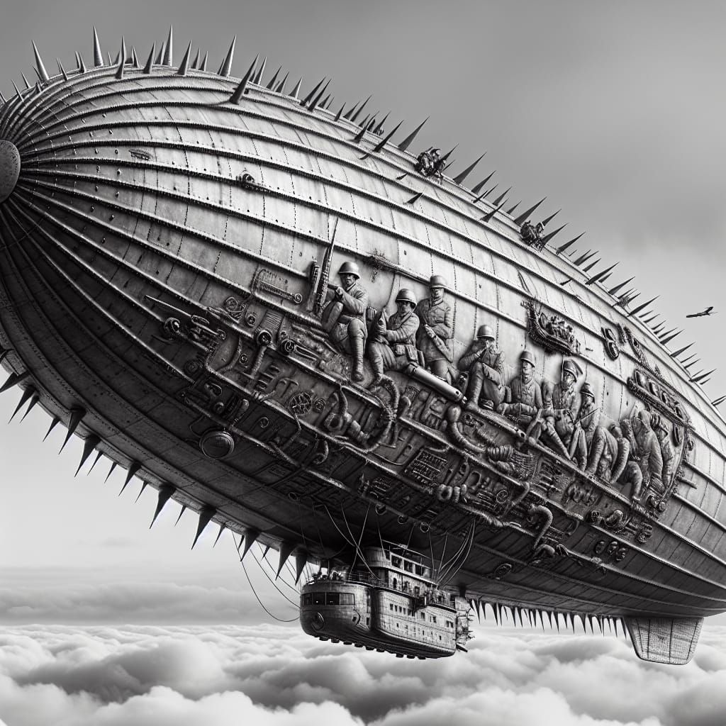 A zeppelin