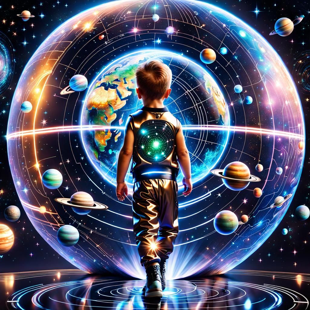 Holographic Projection of the Galaxy Map