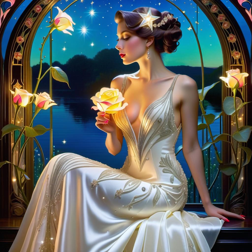 “ I thought I saw a shooting star 💫
It did not make a sound...