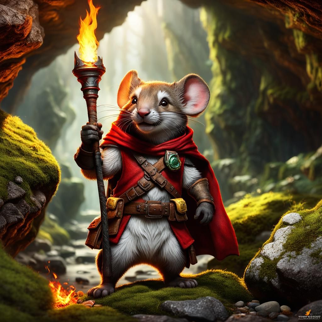 Meet Mr. Squeaks... Adventurer, Cave Explorer and Treasure Hunter