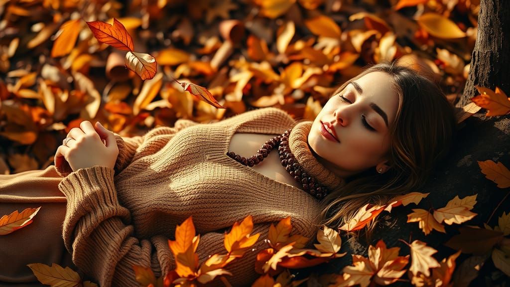 Autumn Forest Scene in 8K HDR