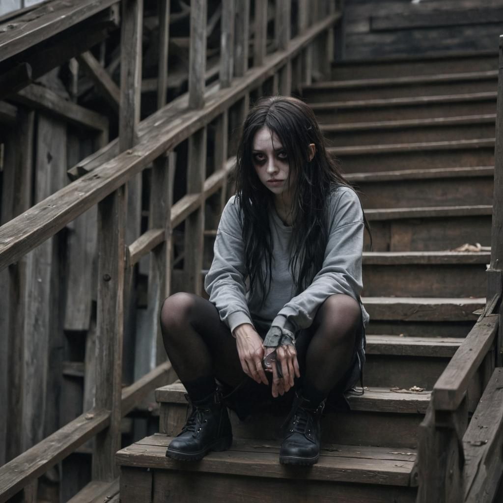 Gothic Girl Waiting For You