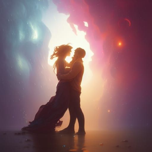 Lovers Embrace at the End of the Universe