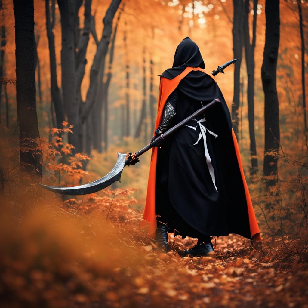 Mobile Legends: Ruby with Scythe in Forest