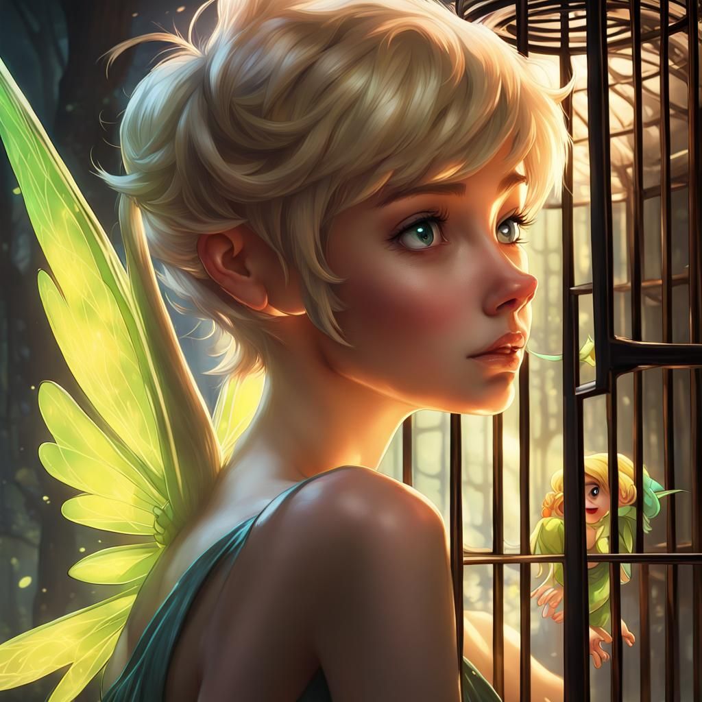 Tinkerbell's Desperate Escape: A Detailed Portrait