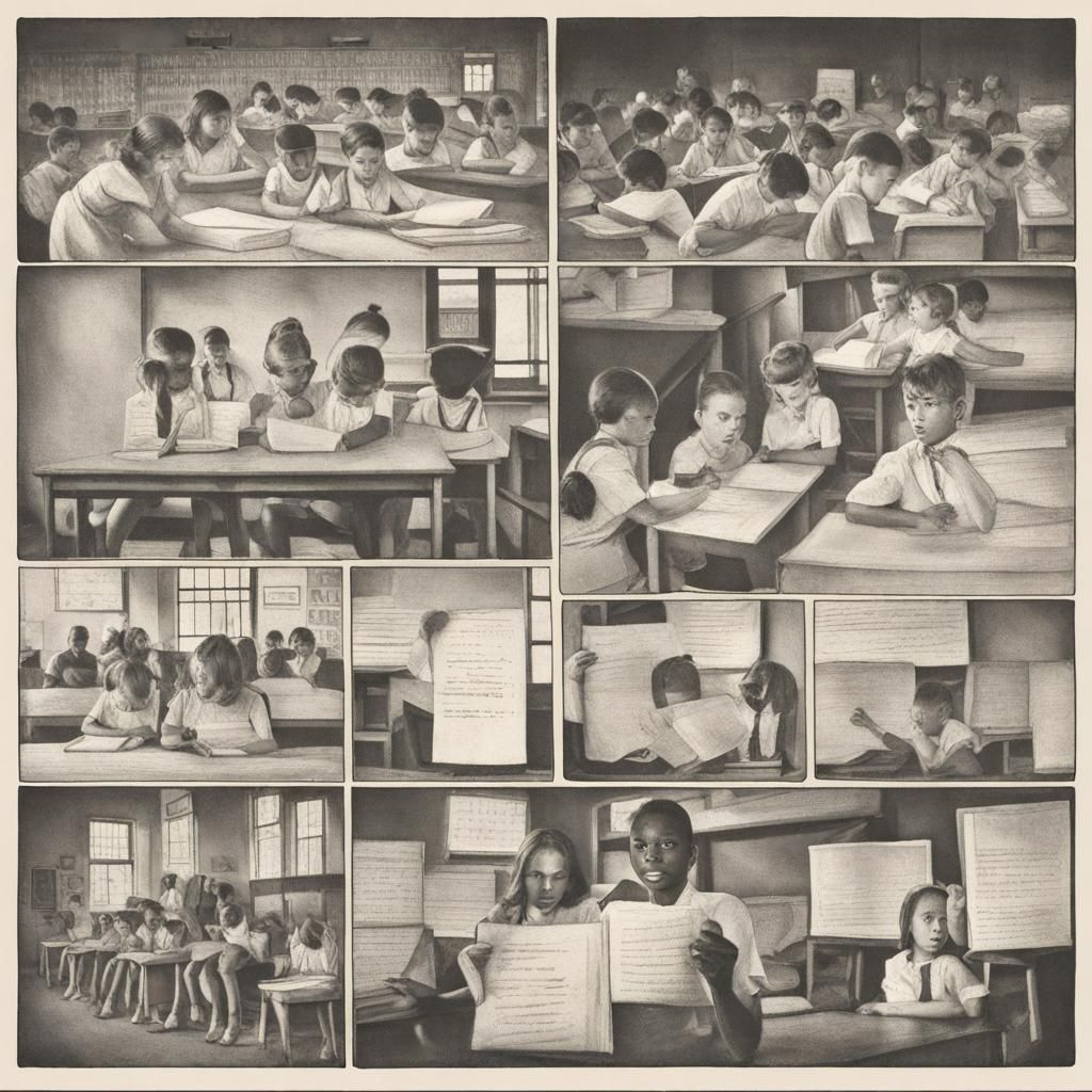 AI Interpretation of Education Concept