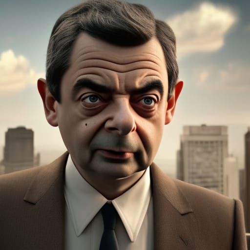 Mr. Bean as 3D Game Character