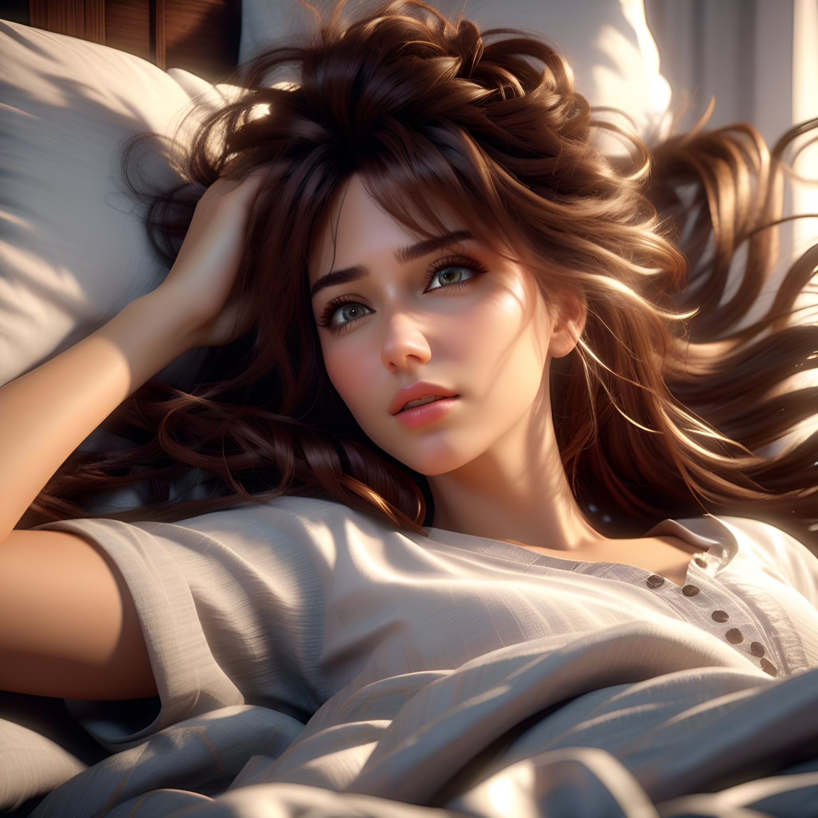 Good Morning Messy Bedhead!