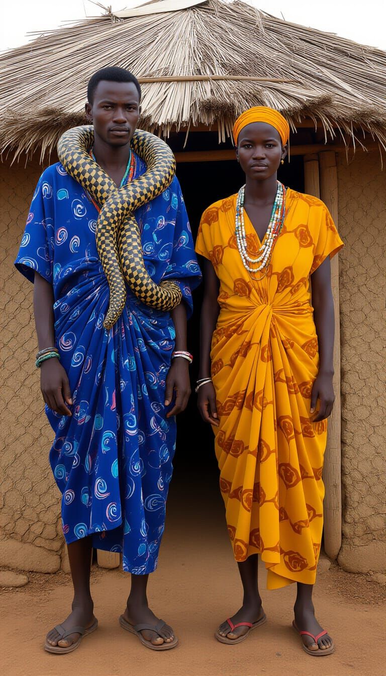 Ilo and Tyamaba Myth: Hyper-Realistic Photograph