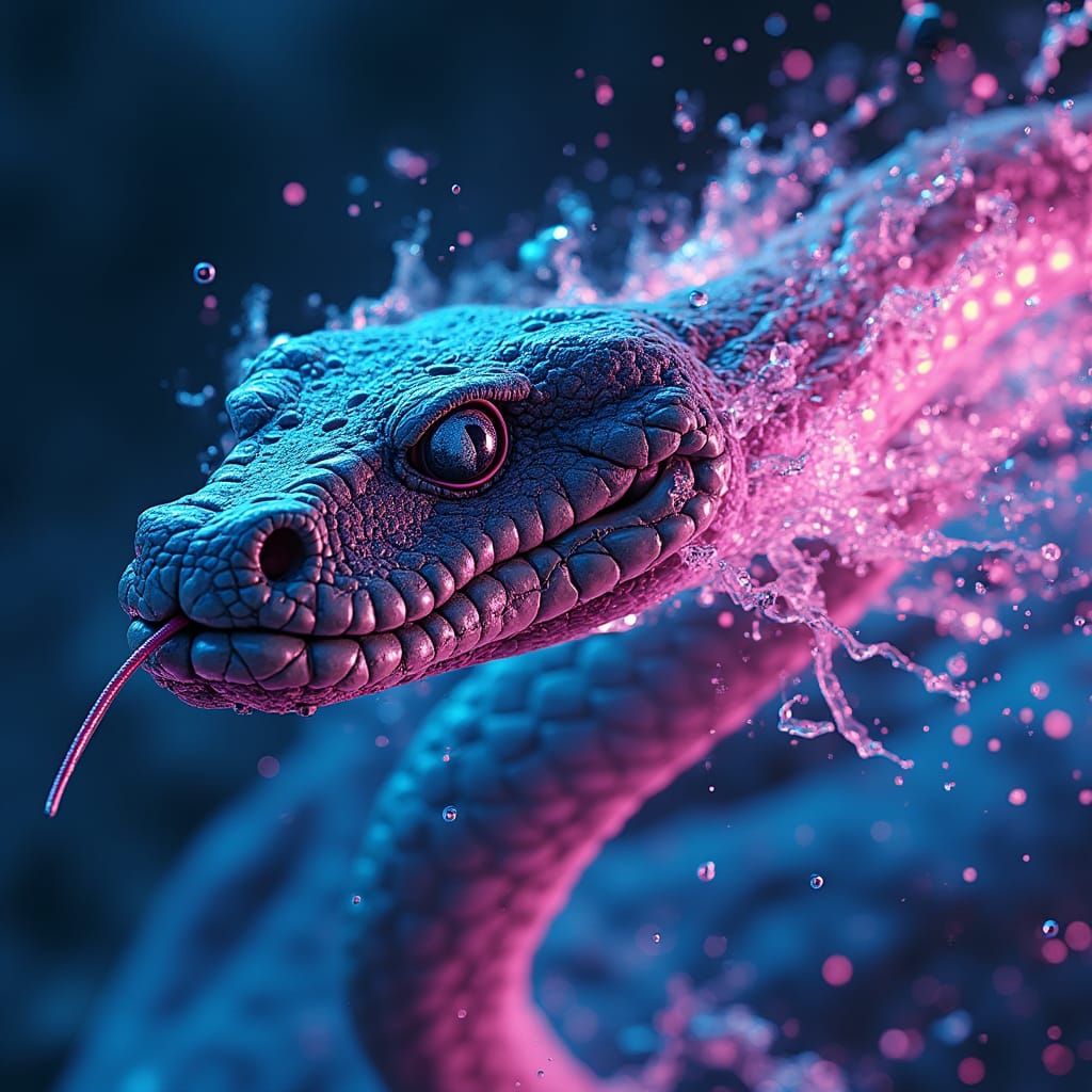 Hypersonic Snake Shockwave with Reality Warping