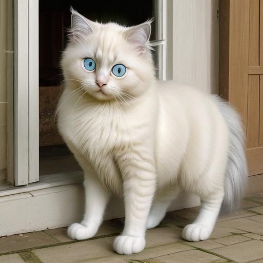 Elegant Birman Cat Portrait