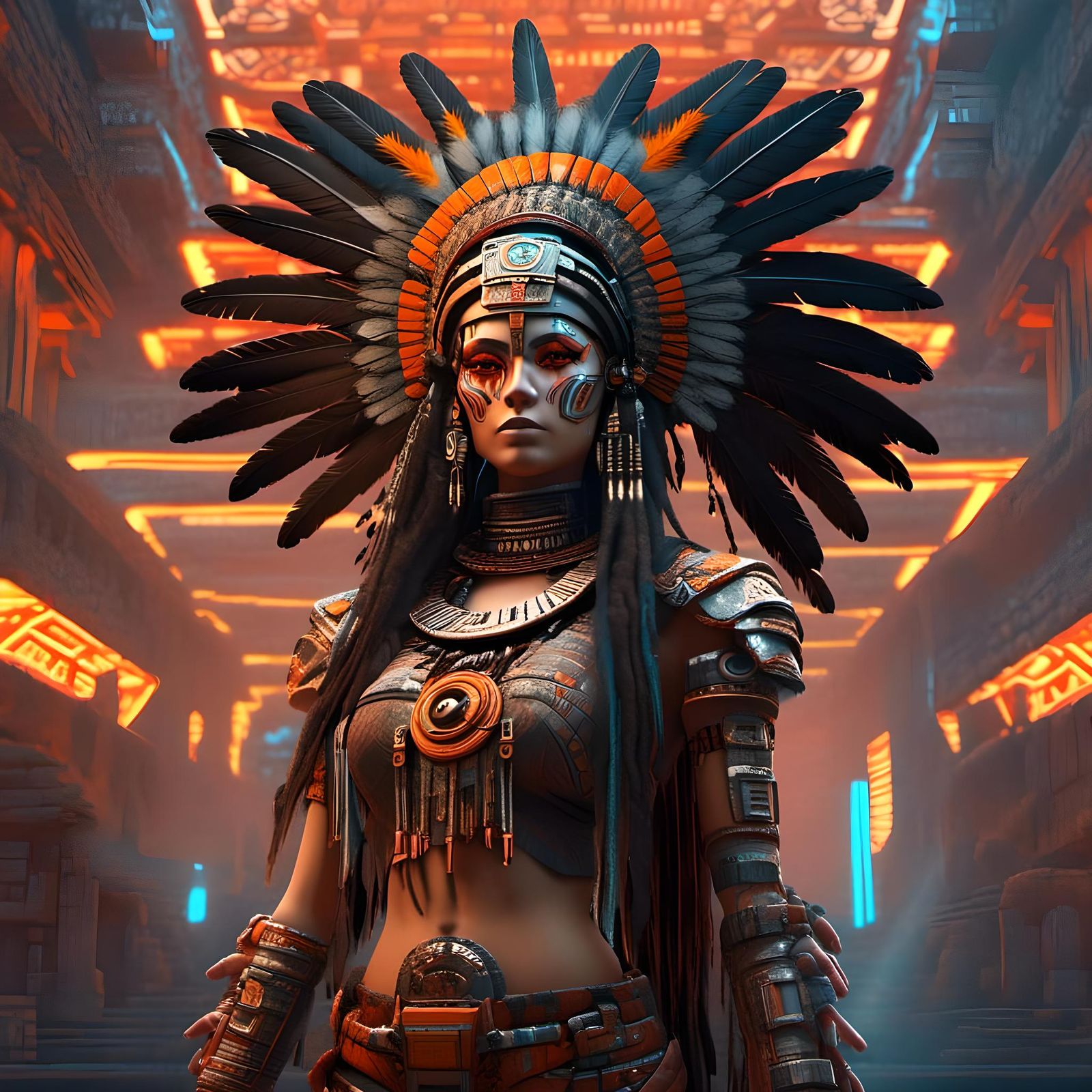Cyberqueen: Aztec