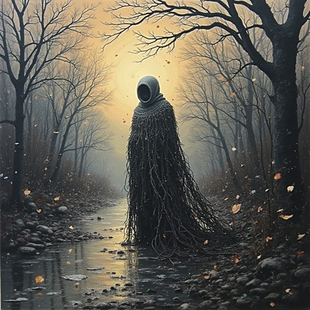 Abstract Distorted Reality in Digital Art