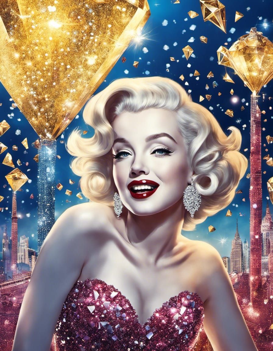✨Marilyn in the sky with diamonds