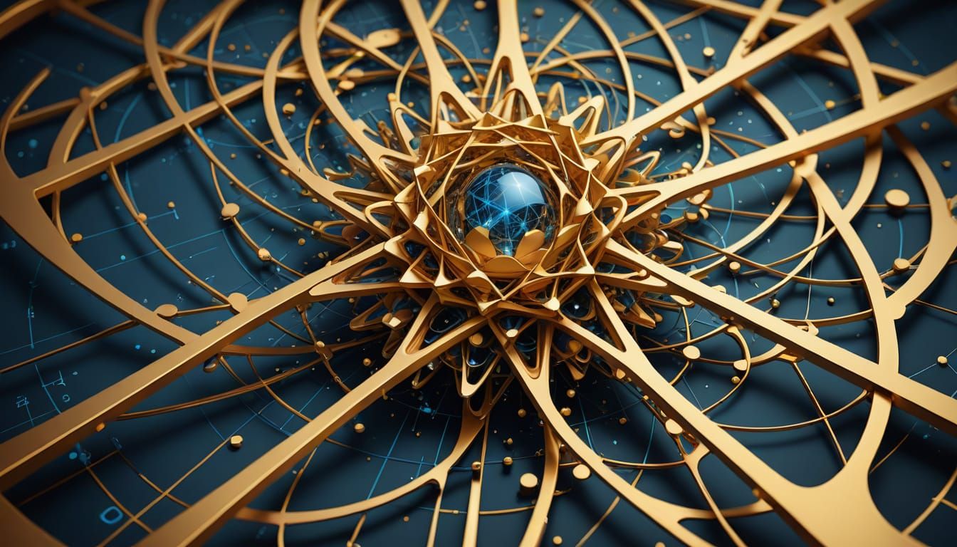 Abstract Geometric Manifold in Curved Spacetime