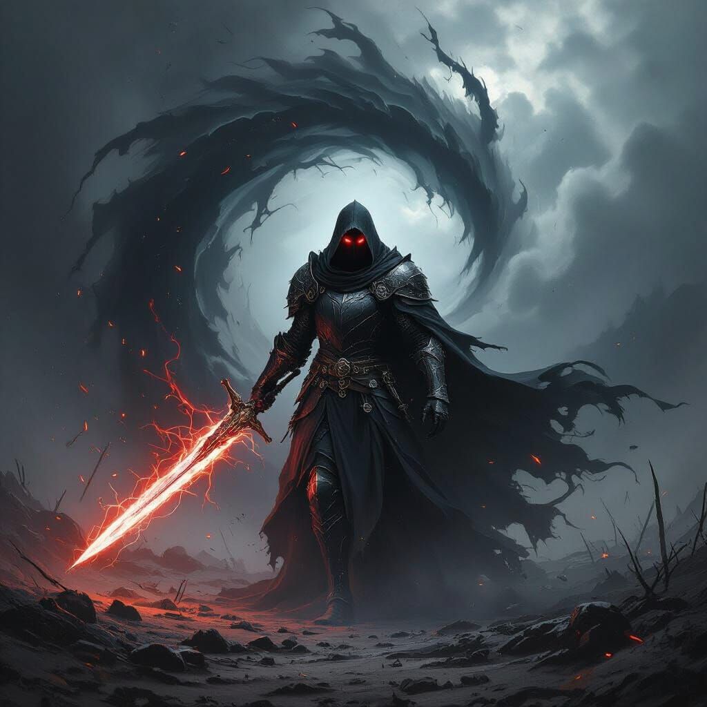 Spectral Knight Rises from Dark Energy Vortex