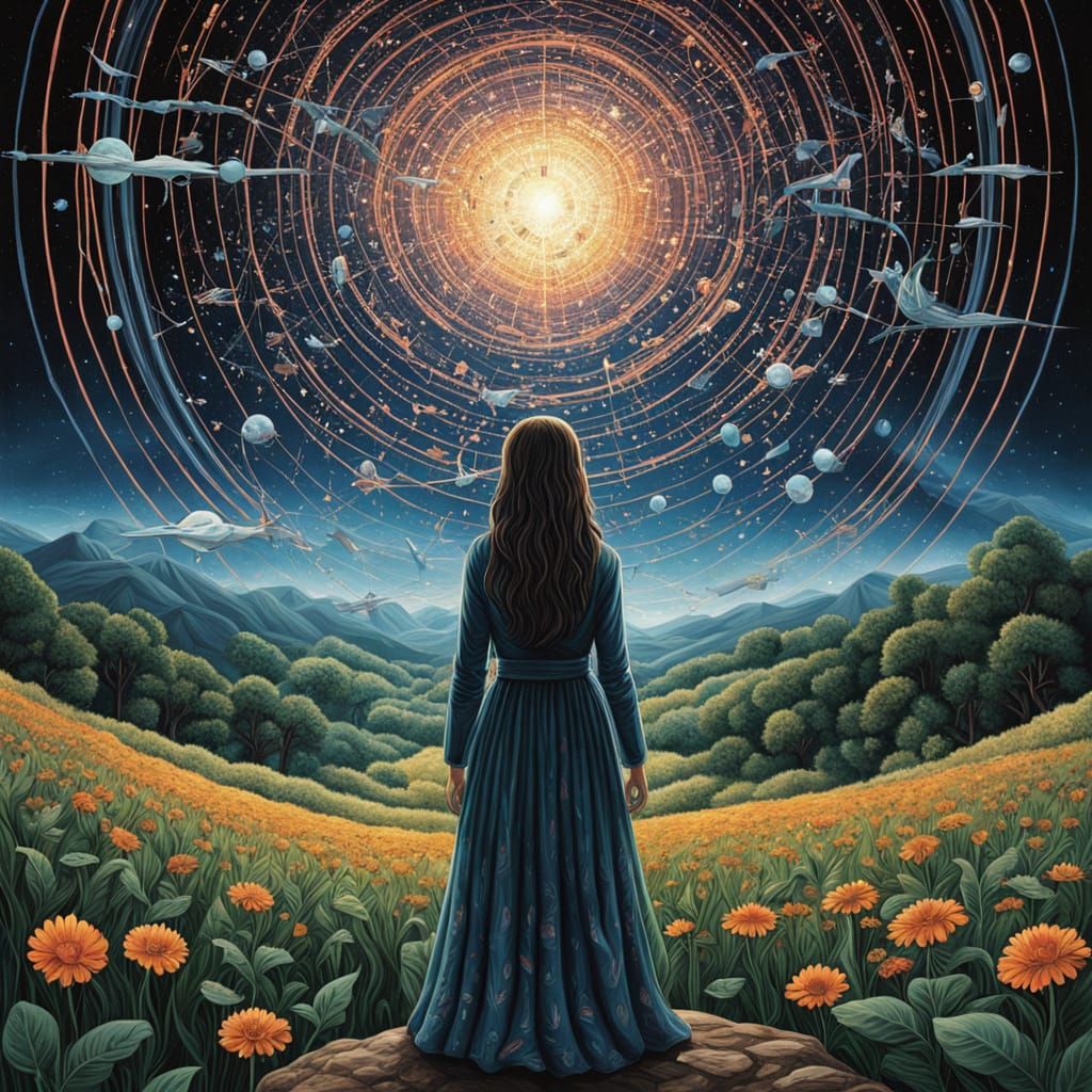 Electrons in Cosmic Harmony