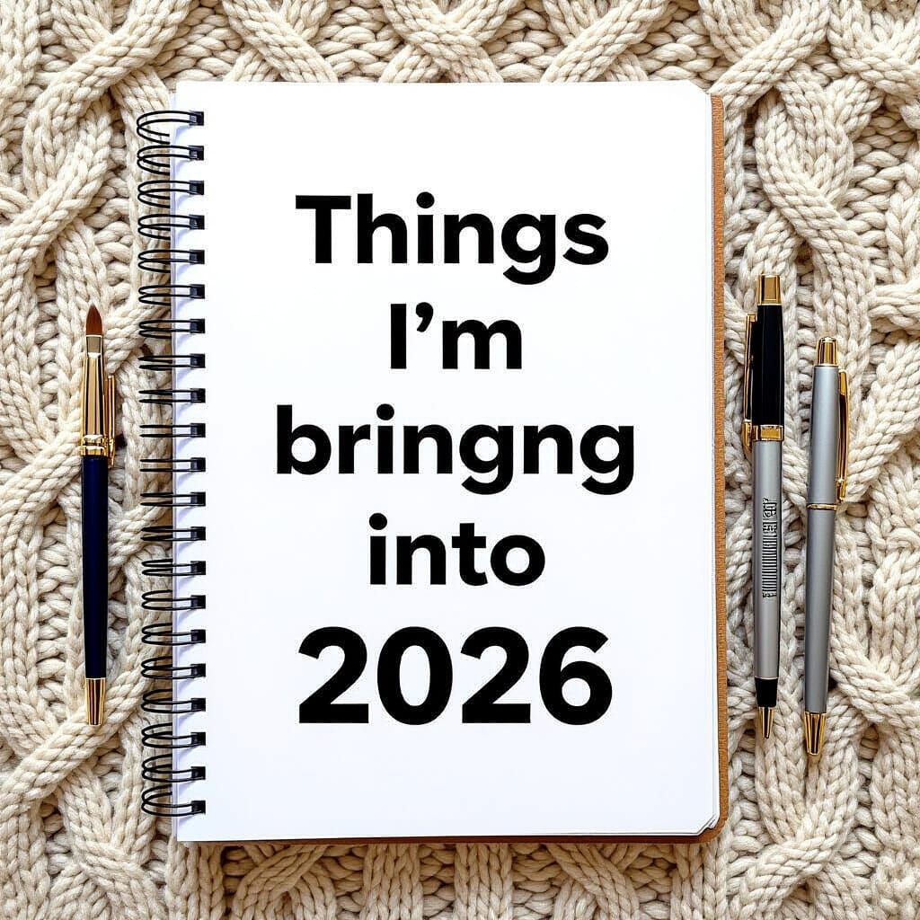 AI Generated Image: Things To Bring Into 2026